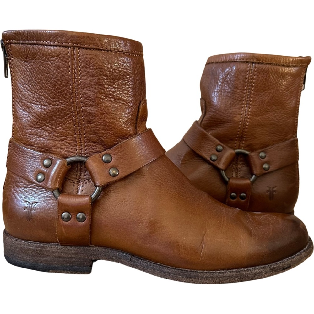Frye Phyllis short Harness boot Sz 7.5